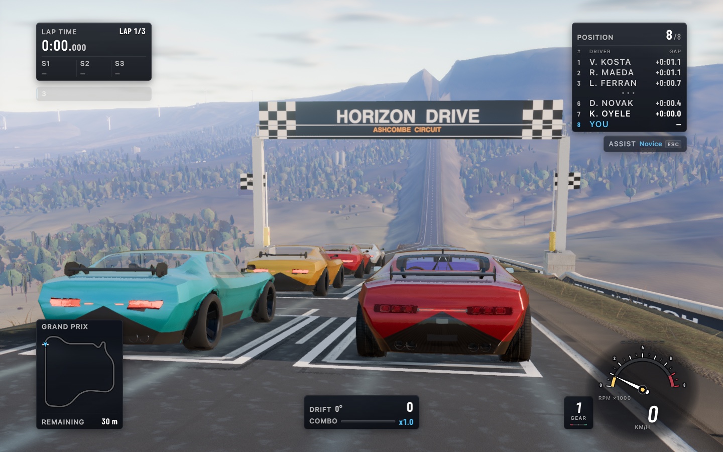 Horizon Drive: A Procedural Racer Built With Claude Opus 5